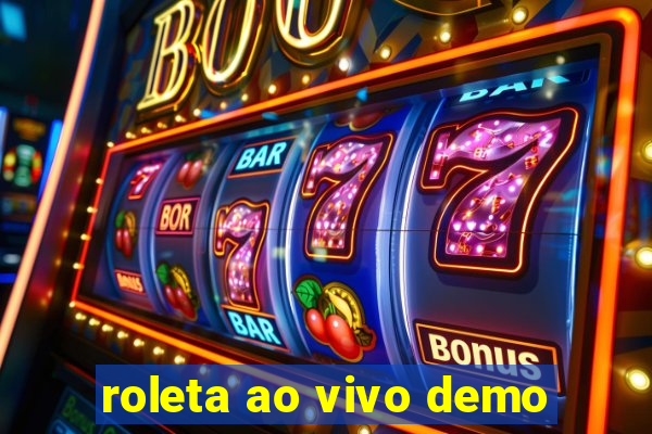 roleta ao vivo demo